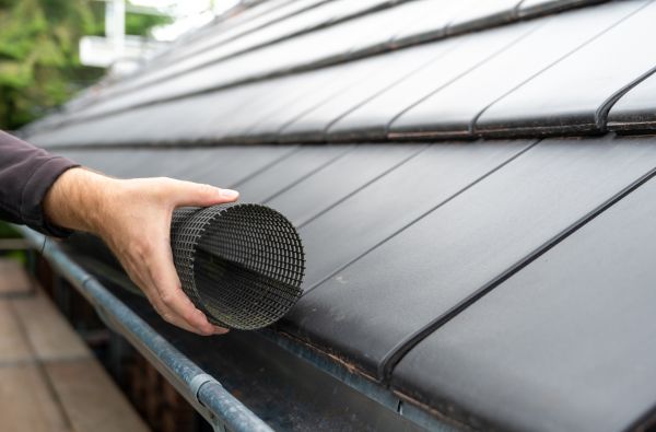 Gutter Mesh Installation in Monroe