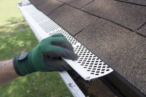 Gutter Filter Installation in Monroe